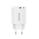 Rixus RX90S Adaptive Fast Charger QC 3.0 + PD 20W (Counter Display)