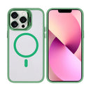 Rixus Classic 03 Case With MagSafe For iPhone 12 Pro Max Light Green