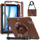Rixus RXTC08 Anti Shock Case For iPad Pro 11" (2024) Chocolate