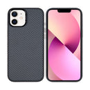 Rixus Mag Carbon With MagSafe For iPhone 12, 12 Pro Titanium Black