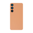 Samsung Galaxy S24 S921B Back Cover Sandstone Orange With Lens OEM