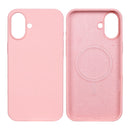 Rixus For iPhone 16 Plus Soft TPU Phone Case With MagSafe Pink