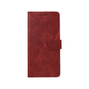 Rixus Bookcase For iPhone 16 Dark Red