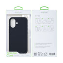 Rixus For iPhone 16 Plus Soft TPU Phone Case Black