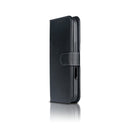Rixus For iPhone 16 Plus Duo Magnetic Detachable Wallet Black