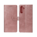 Rixus Bookcase For Samsung Galaxy S23 FE S711B Pink