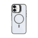 Rixus Classic 03 Case With MagSafe For iPhone 16 Titanium Grey
