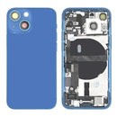 For iPhone 13 Mini Complete Housing incl. All Small Parts Without Battery & Back Camera Blue
