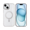 Rixus Instinct Mag Case For iPhone 15 Silver