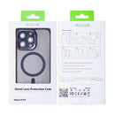 Rixus Classic 04 Case With MagSafe For iPhone 16 Pro Purple