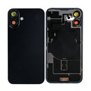 For iPhone 16 Plus Extra Glass With NFC, Enlarged Camera Frame Black
