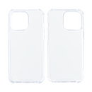 Rixus For iPhone 15 Plus Anti-Burst Case Transparent