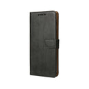 Rixus Bookcase For Samsung Galaxy A26 A266B Black