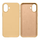 Rixus For iPhone 16 Soft TPU Phone Case Gold