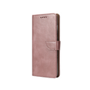 Rixus Bookcase For Samsung Galaxy S23 FE S711B Pink