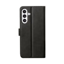 Rixus Bookcase For Samsung Galaxy A56 A566B Black