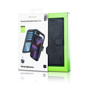 Rixus For iPhone 13 Duo Magnetic Detachable Wallet Black