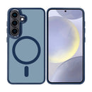 Rixus Classic 04 Case With MagSafe For Samsung Galaxy S25 S931B Dark Blue
