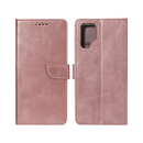 Rixus Bookcase For Samsung Galaxy A32 4G A325F Pink