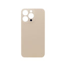 For iPhone 13 Pro Extra Glass Gold (Enlarged Camera Frame)