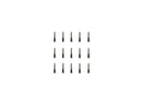 For iPhone X Bottom Screw Set Black (10pc)