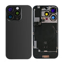 For iPhone 16 Pro Max Extra Glass With NFC, Enlarged Camera Frame Black Titanium
