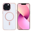 Rixus Classic 04 Case With MagSafe For iPhone 12 Pro Max Pink