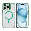 Rixus Classic 03 Case With MagSafe For iPhone 15 Pro Light Green